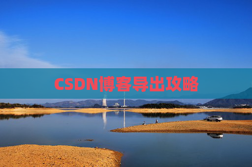 CSDN博客导出攻略